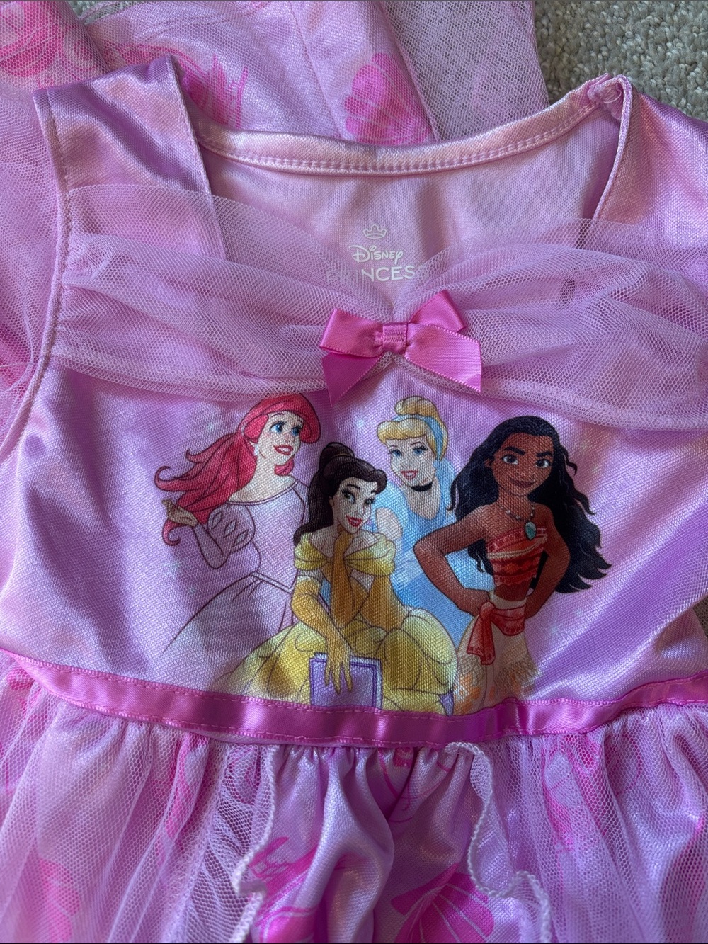 Disney Princess Pink & Light Pink Tulle Dress - Picture 3 of 4